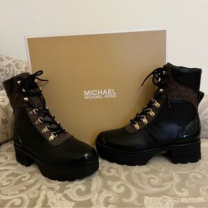 Michael Kors Khloe Lace Up Boots, 8M